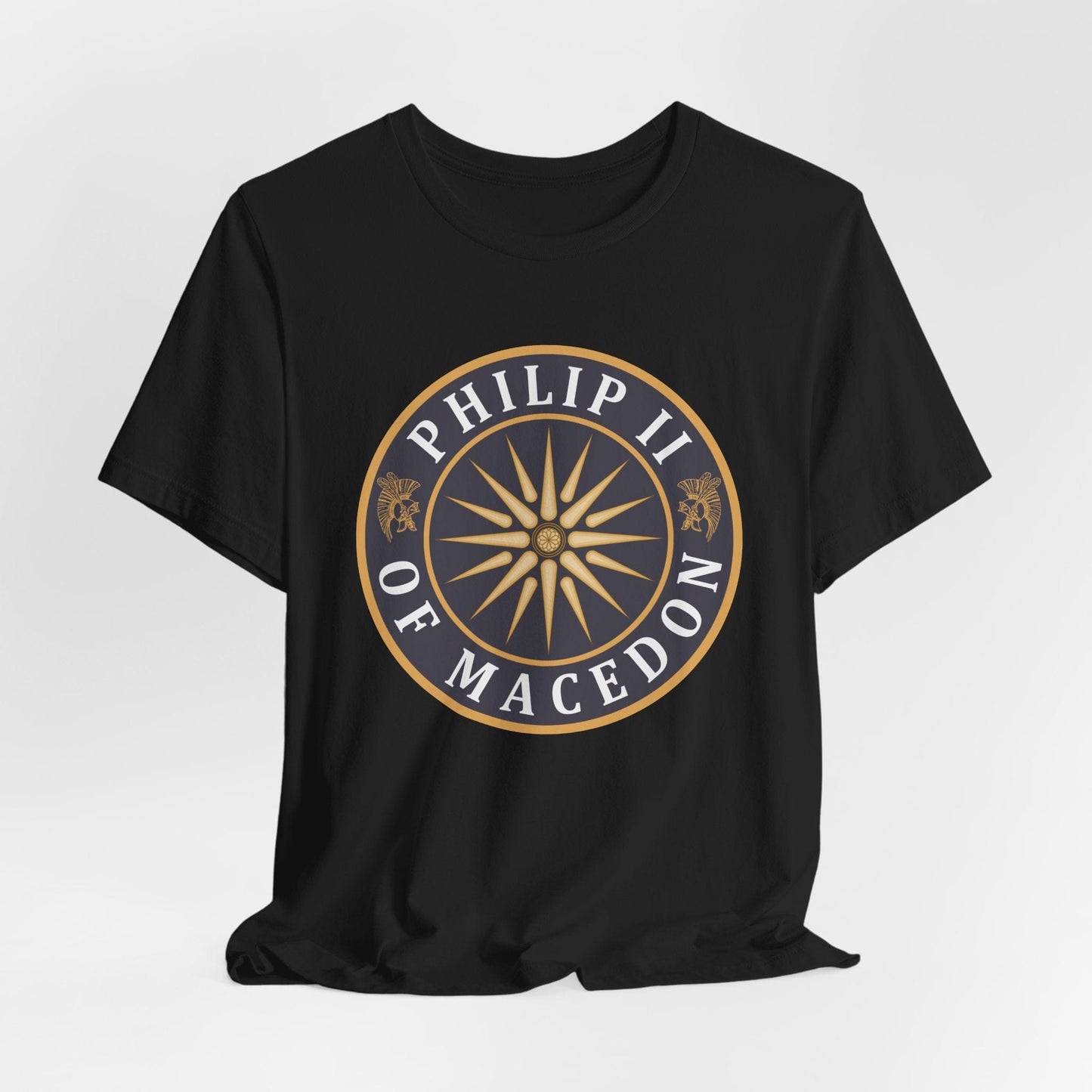 Black / S Philip II of Macedon T-Shirt