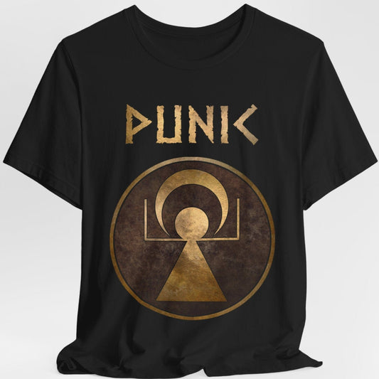 Black / S Punic Culture Tanit T-Shirt