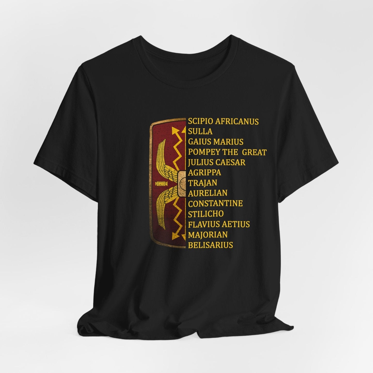Black / S Roman Generals T-Shirt