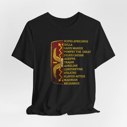 Black / S Roman Generals T-Shirt