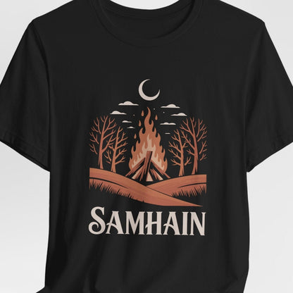 Black / S Samhain Ancient Celtic Festival T-Shirt