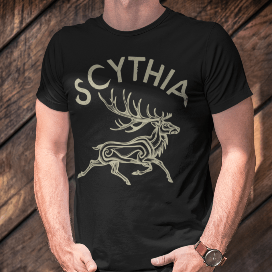 Black / S Scythia - Ancient Scythian Symbol T-shirt