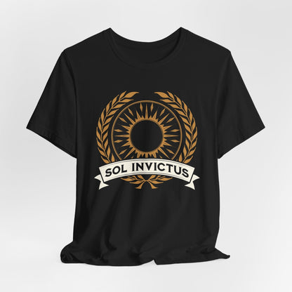 Black / S Sol Invictus - Roman Sun God T-Shirt