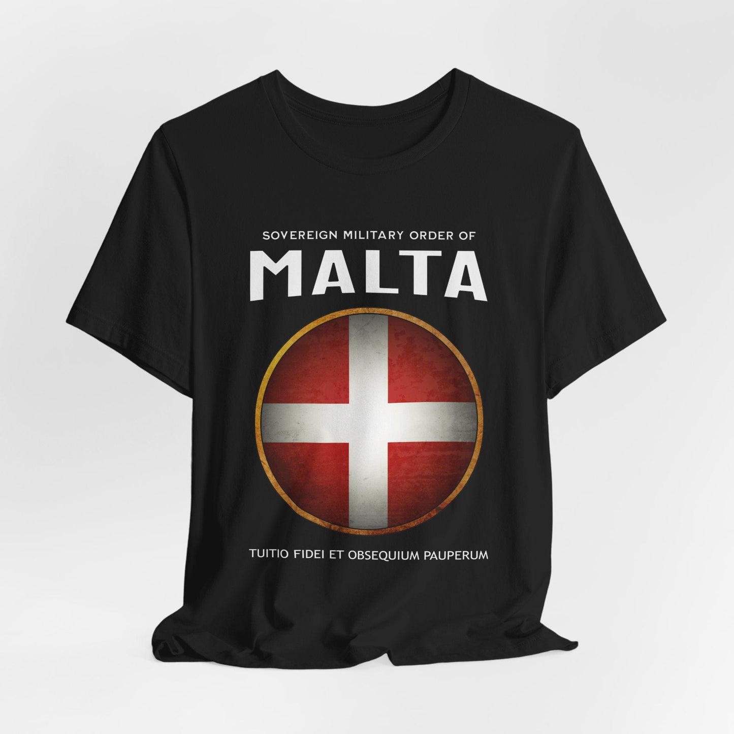 Black / S Sovereign Military Order of Malta T-Shirt