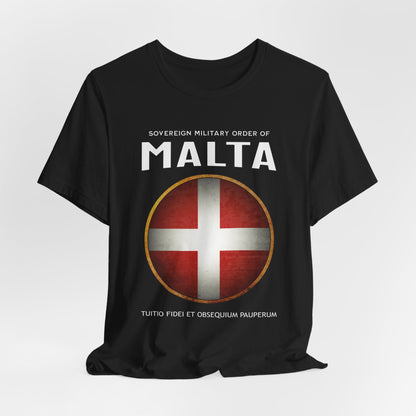 Black / S Sovereign Military Order of Malta T-Shirt