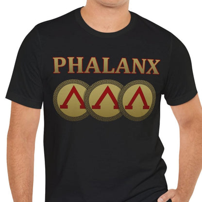 Black / S Spartan Phalanx T-shirt