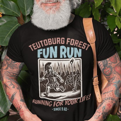 Black / S Teutoburg Forest Fun Run T-Shirt