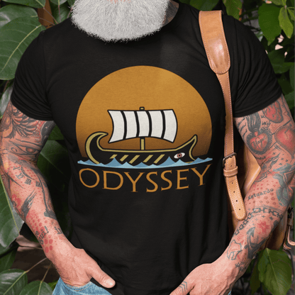 Black / S The Odyssey of Homer T-Shirt