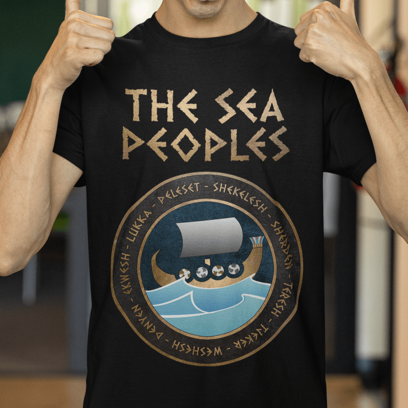 Black / S The Sea Peoples T-Shirt