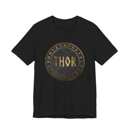 Black / S Thor Norse God  T-Shirt