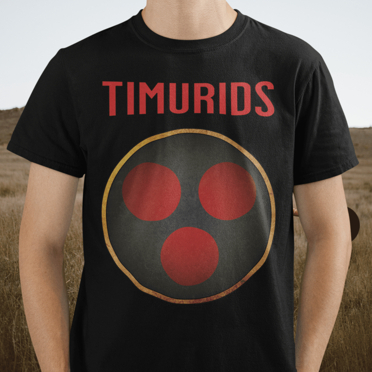 Black / S Timurids T-Shirt