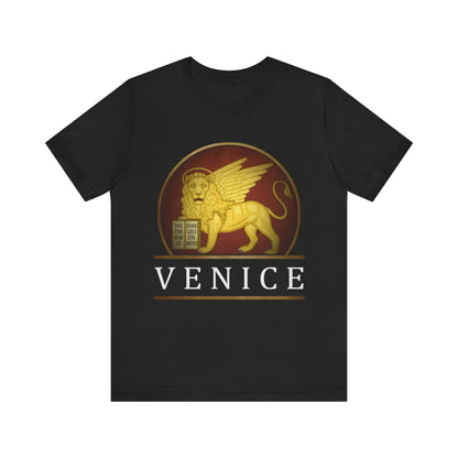 Black / S Venice Heraldry - The Republic of Venice T-Shirt