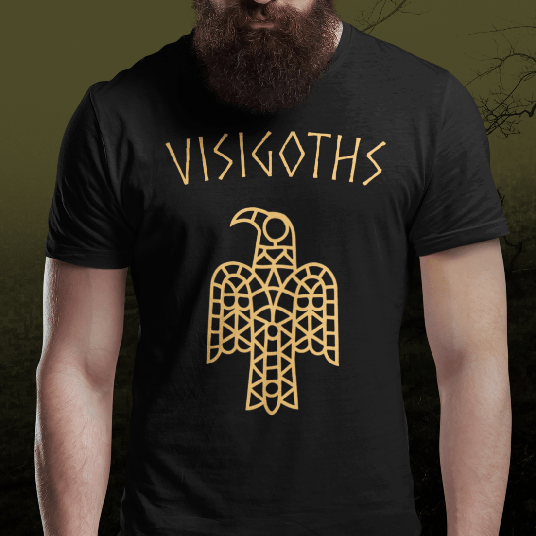 Black / S Visigoths T-Shirt