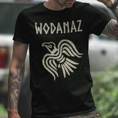 Black / S Wodanaz Germanic God T-Shirt