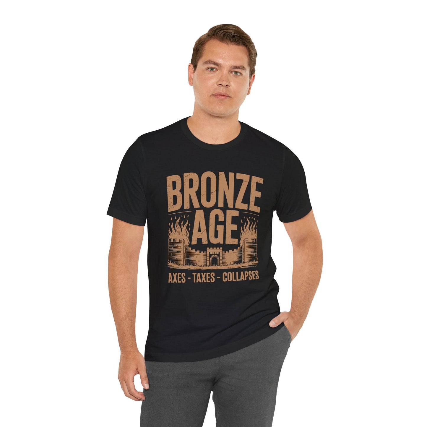 Bronze Age History - Axes, Taxes, Collapses T-Shirt