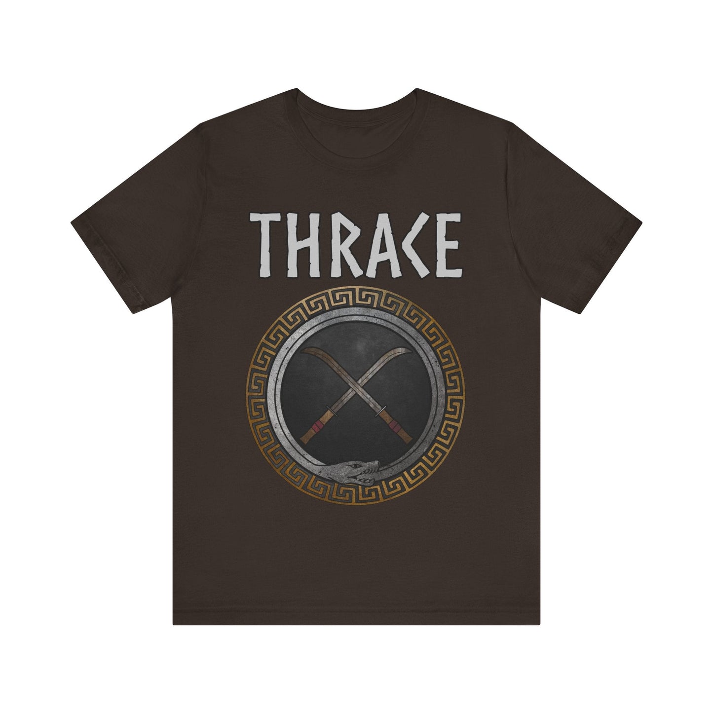 Brown / S Ancient Thrace Rhomphaia T-Shirt