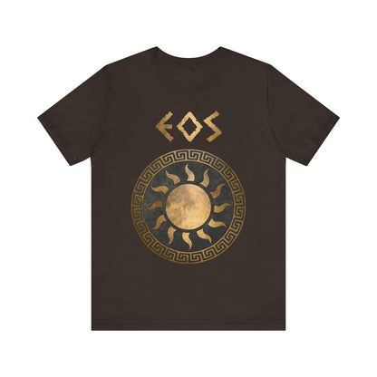 Brown / S Eos Greek Goddess of the Dawn T-shirt