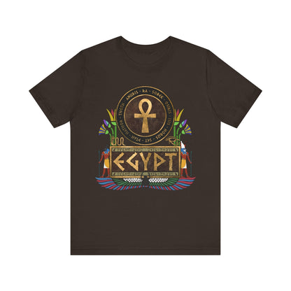 Brown / S Horus and Set Gods of Egypt T-shirt