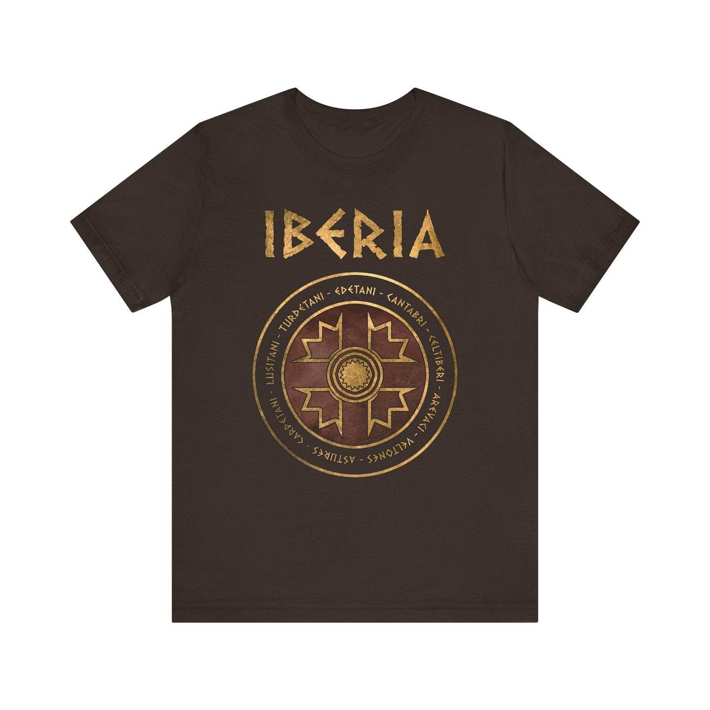 Brown / S Iberia Ancient Tribes of the Iberian Peninsula History T-shirt