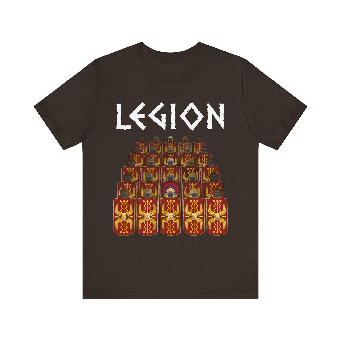 Brown / S Legions Marching - Roman Army T-Shirt