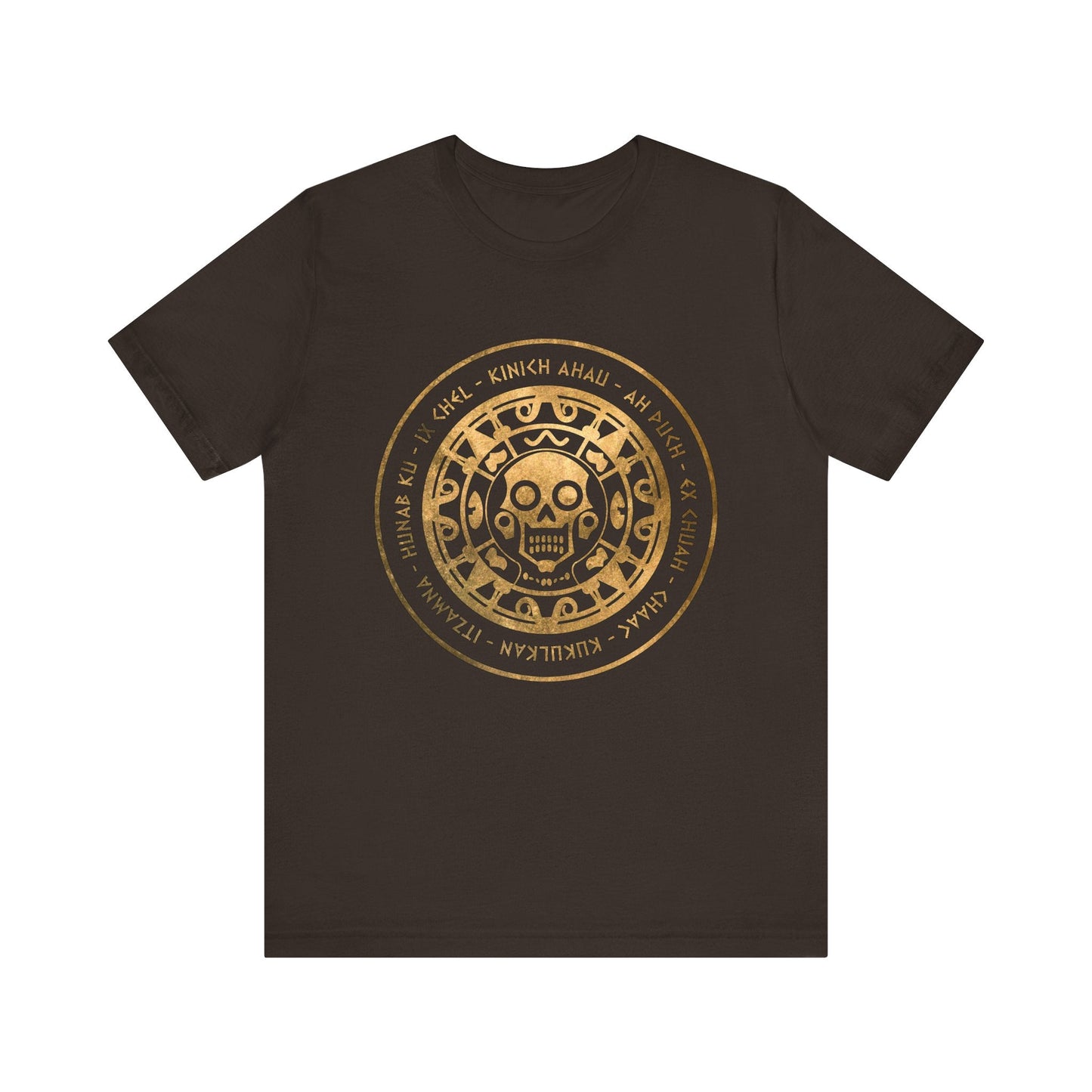 Brown / S Mayan Gods T-Shirt