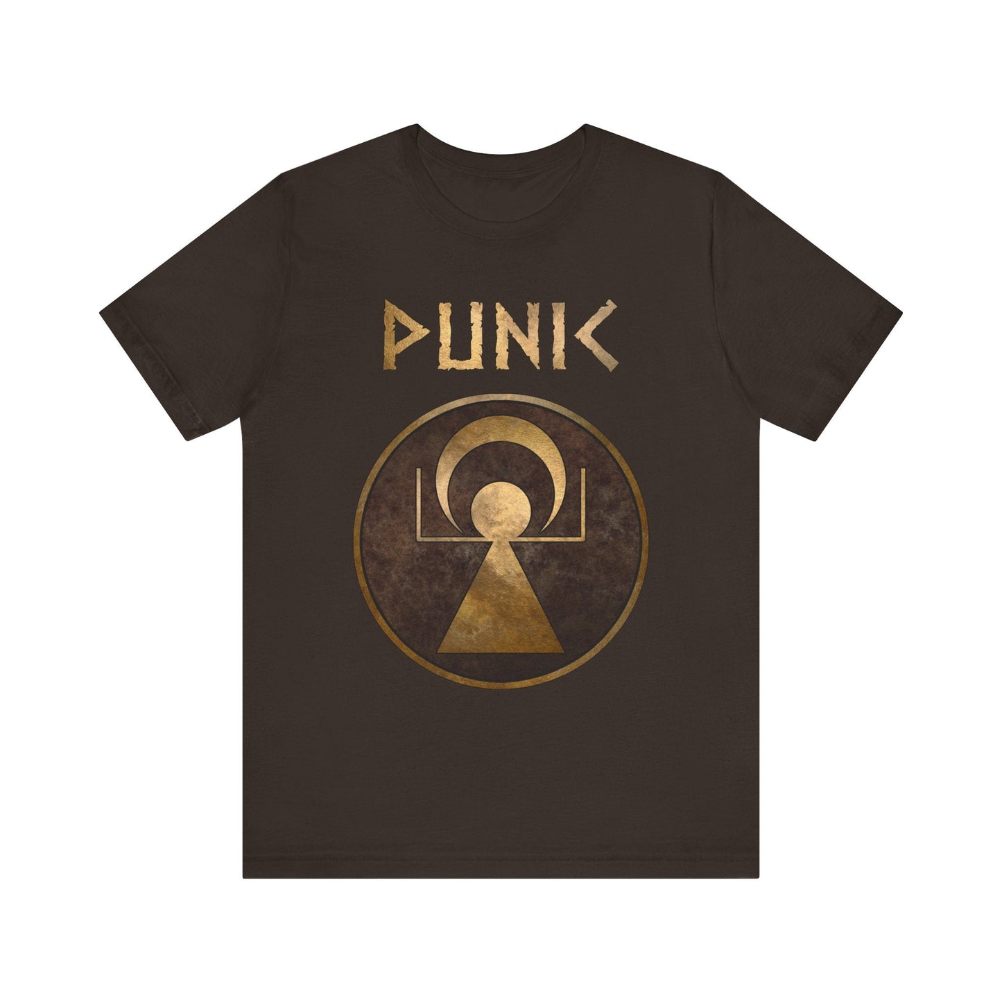 Brown / S Punic Culture Tanit T-Shirt
