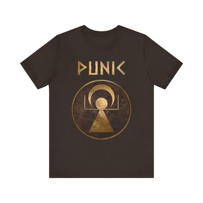 Brown / S Punic Culture Tanit T-Shirt