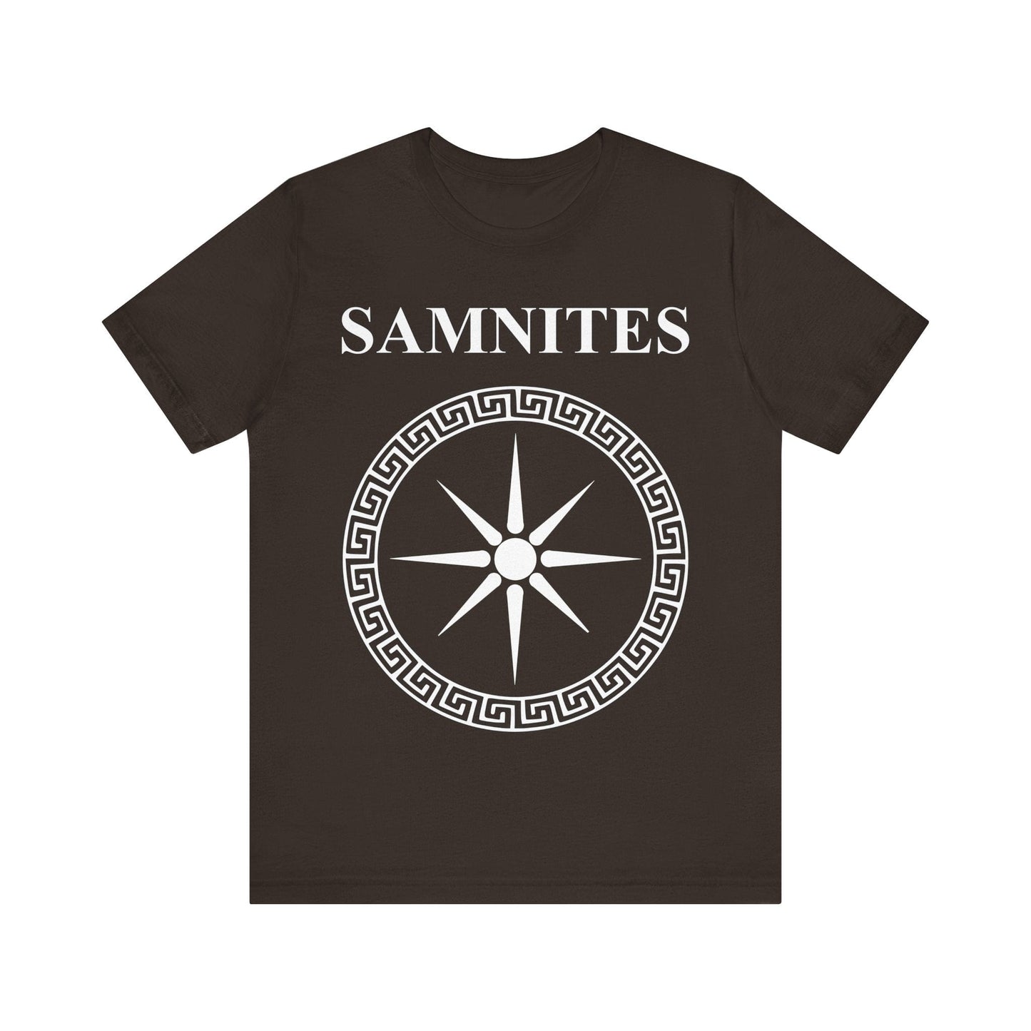 Brown / S Samnites Shield T-Shirt