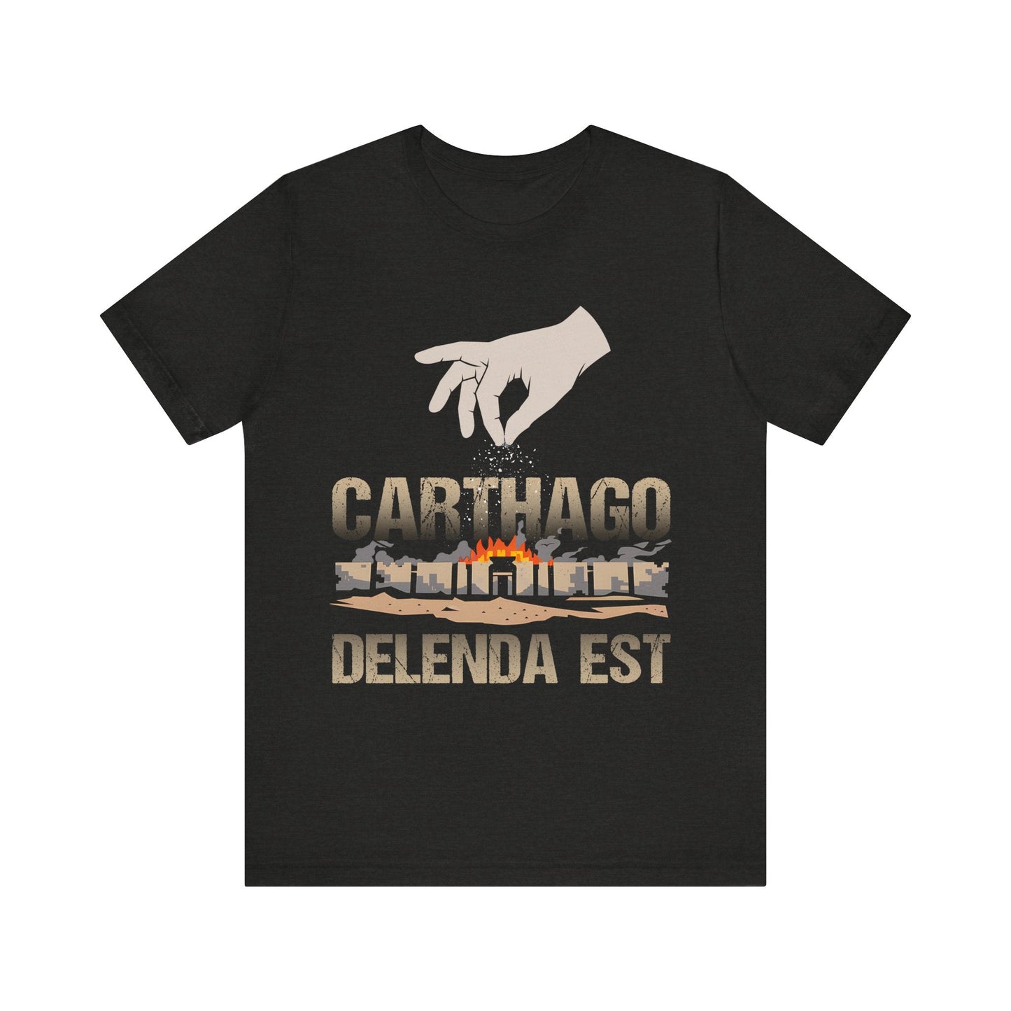 Carthago Delenda Est - Salting of Carthage T-Shirt