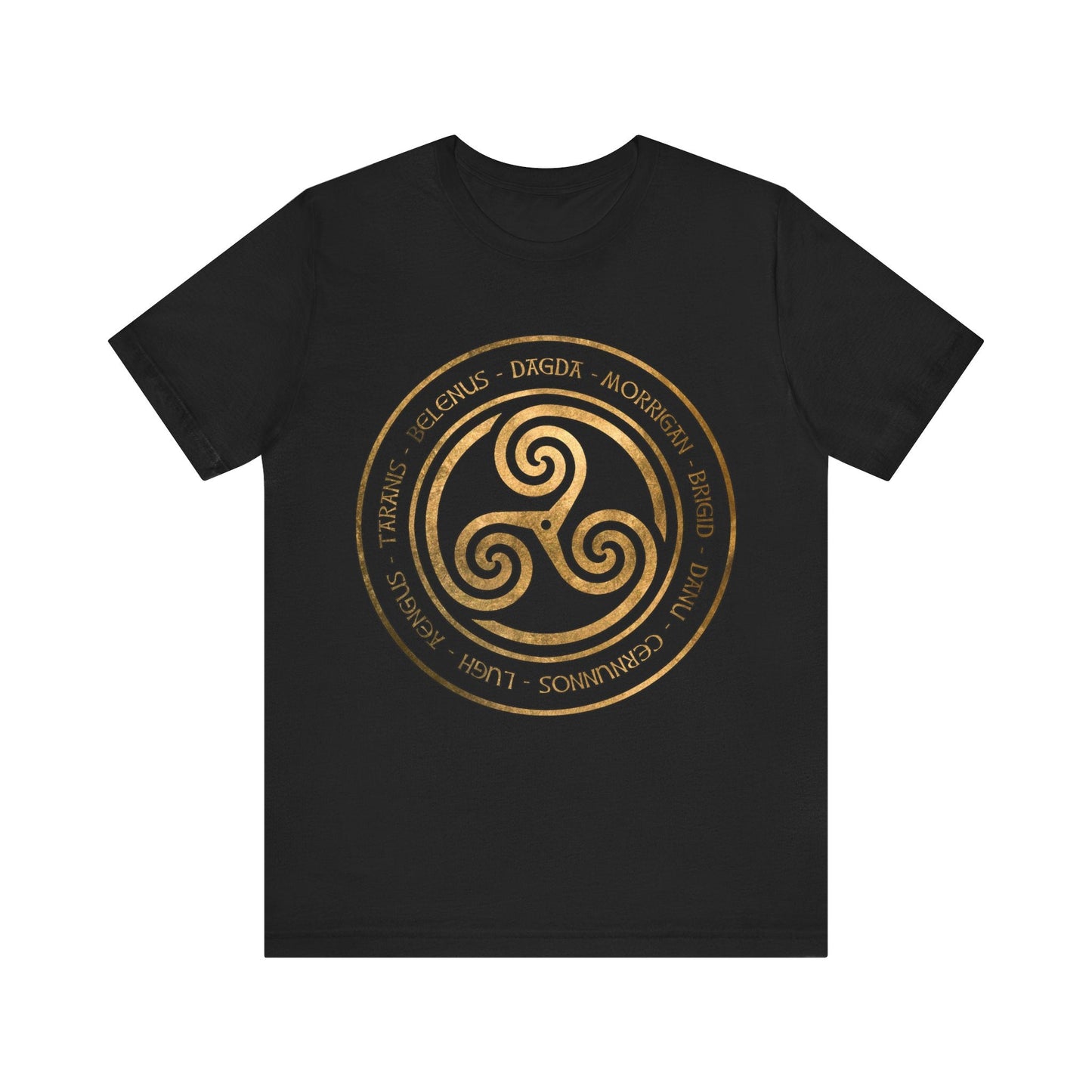 Celtic Gods and Goddesses Triskelion Symbol T-Shirt