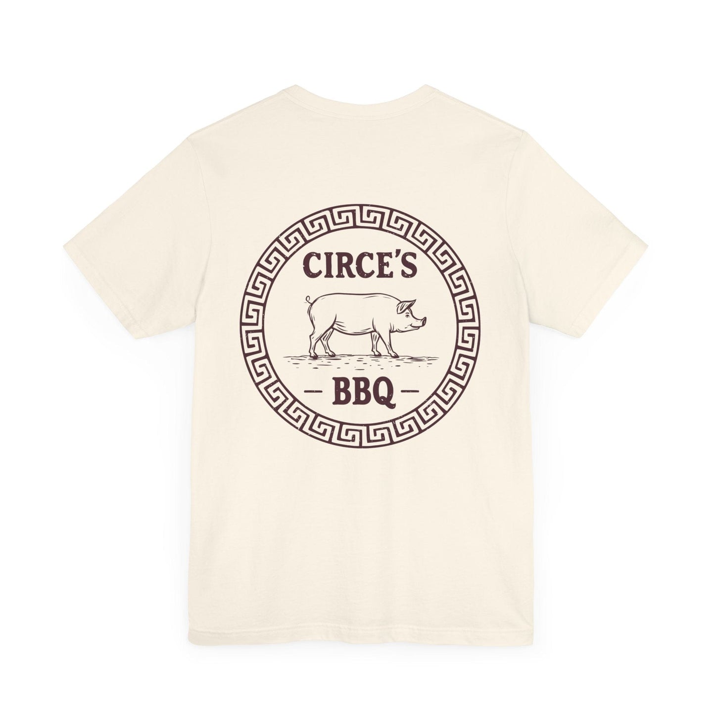 Circe's BBQ - Funny Greek Mythology Double Sided T-Shirt