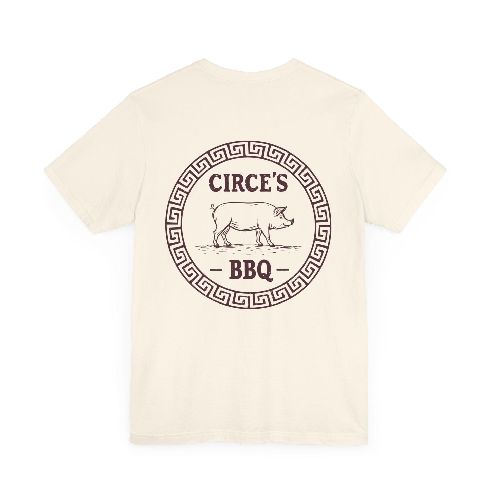 Circe's BBQ - Funny Greek Mythology Double Sided T-Shirt
