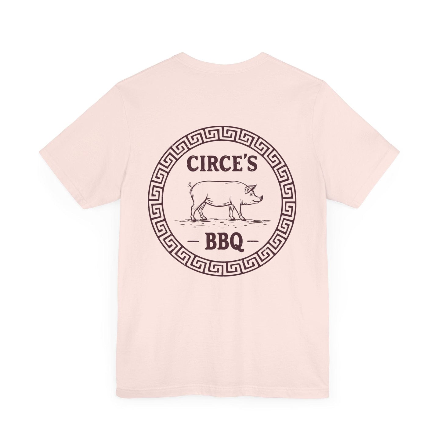 Circe's BBQ - Funny Greek Mythology Double Sided T-Shirt