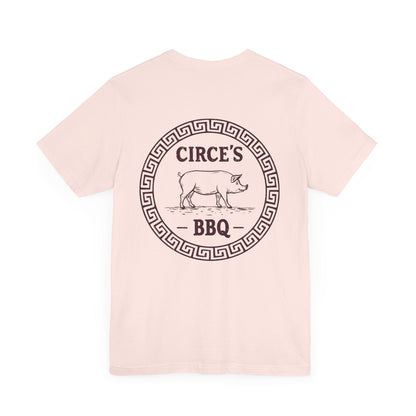Circe's BBQ - Funny Greek Mythology Double Sided T-Shirt