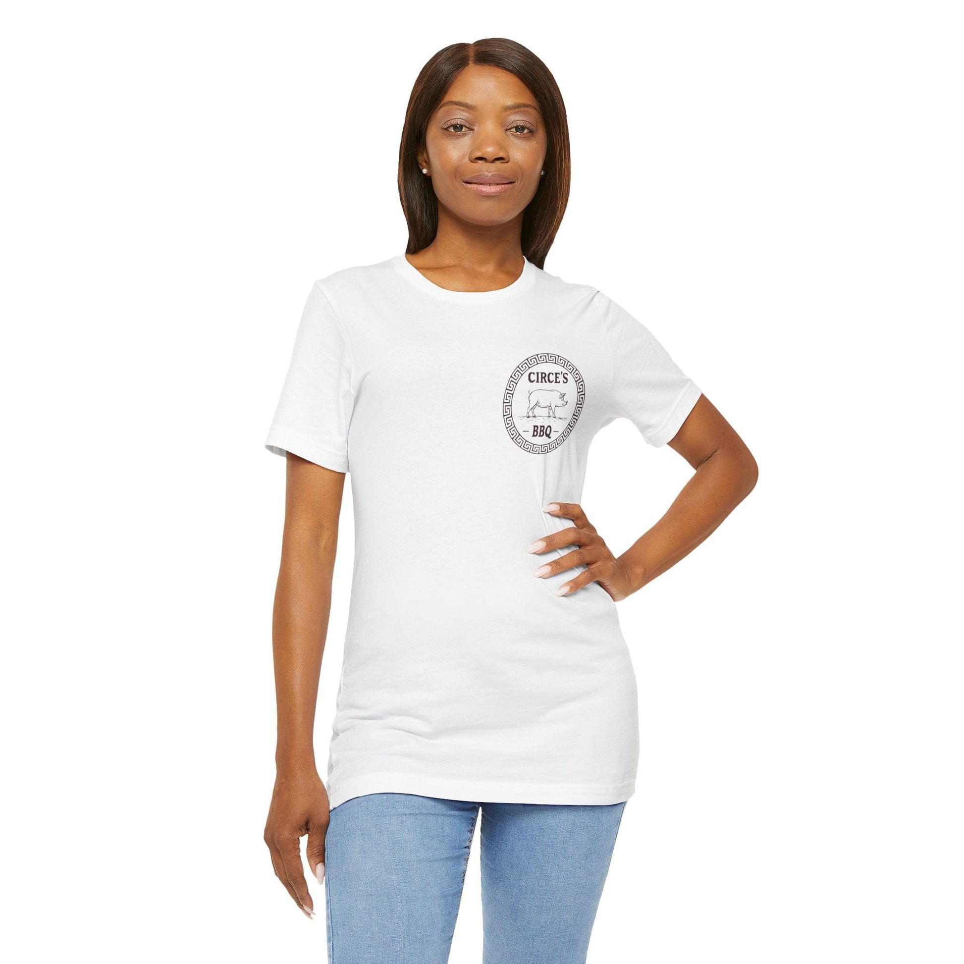 Circe's BBQ - Funny Greek Mythology Double Sided T-Shirt