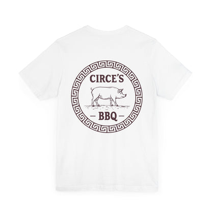 Circe's BBQ - Funny Greek Mythology Double Sided T-Shirt