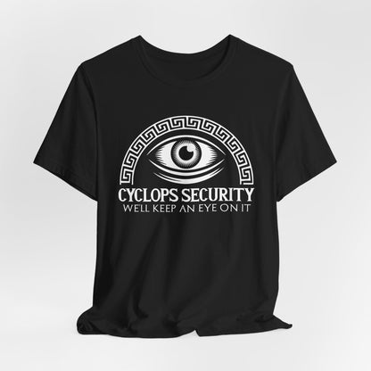 Cyclops Security - Funny Greek Mythology T-Shirt