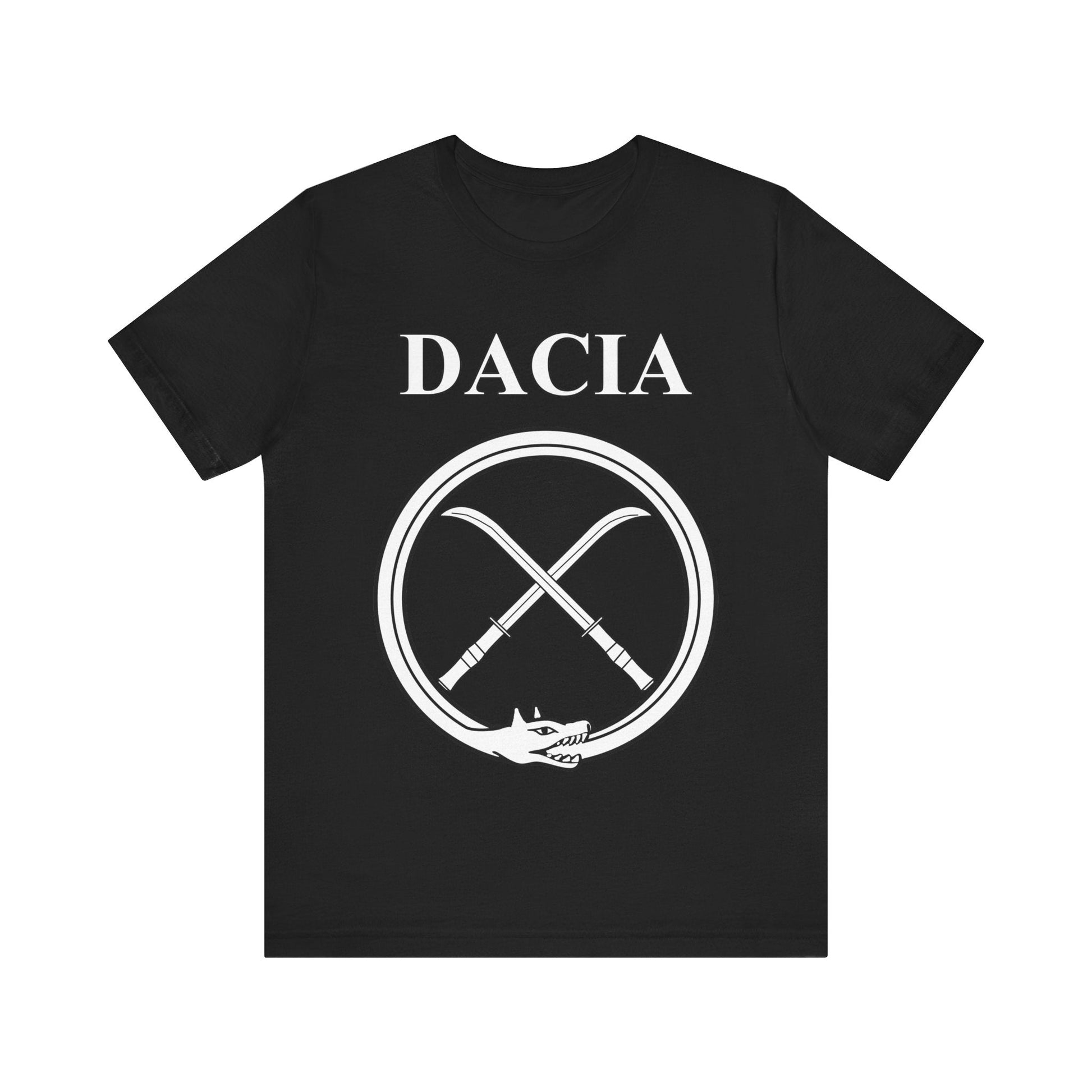 Dacia Ancient Dacian Draco and Falx Symbol T-Shirt
