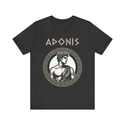 Dark Grey Heather / S Adonis Greek God T-Shirt