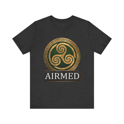 Dark Grey Heather / S Airmed Celtic Goddess T-Shirt