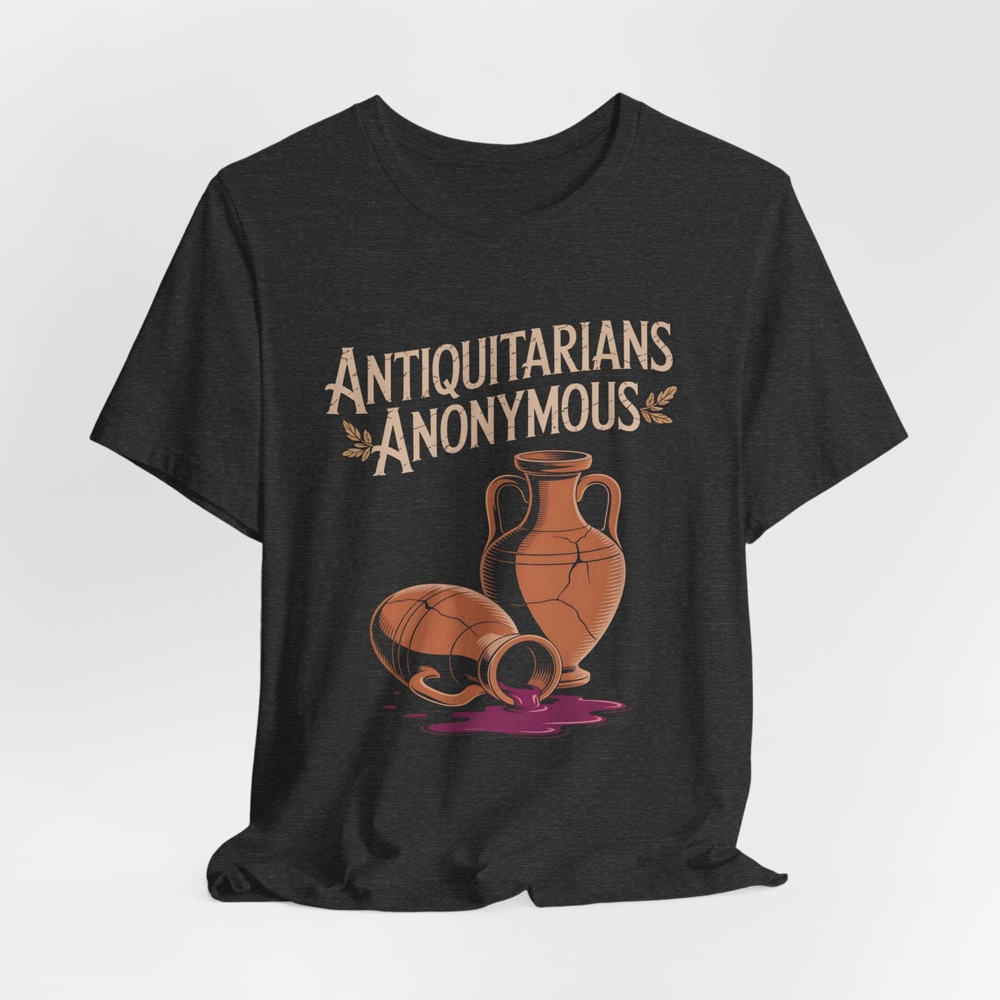 Dark Grey Heather / S Antiquitarians Anonymous T-Shirt