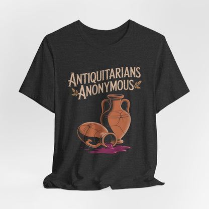 Dark Grey Heather / S Antiquitarians Anonymous T-Shirt