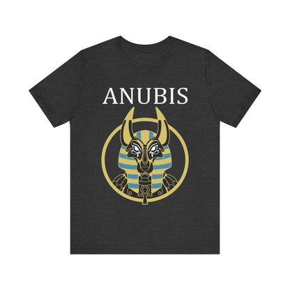 Dark Grey Heather / S Anubis Egyptian God of the Dead T-Shirt