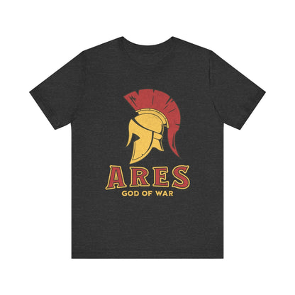 Dark Grey Heather / S Ares Greek God of War T-Shirt