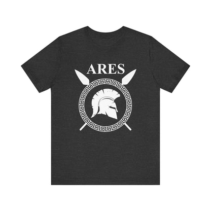 Dark Grey Heather / S Ares Greek God of War T-Shirt