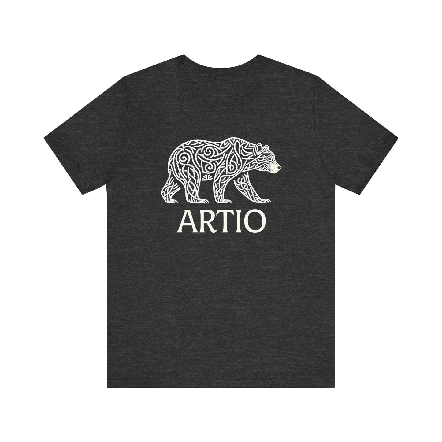Dark Grey Heather / S Artio Celtic Bear Goddess T-shirt