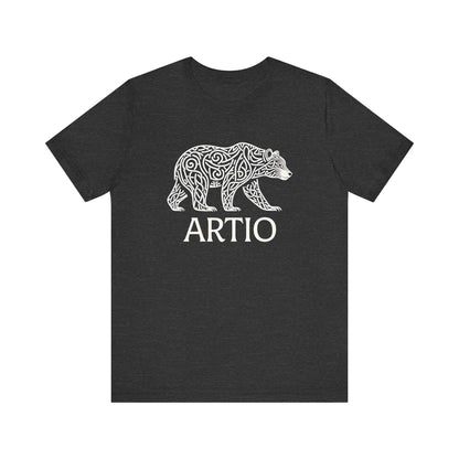 Dark Grey Heather / S Artio Celtic Bear Goddess T-shirt