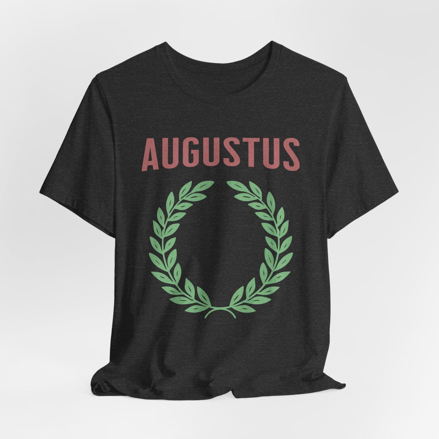 Dark Grey Heather / S Augustus Emperor of Rome T-Shirt