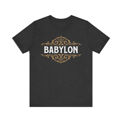 Dark Grey Heather / S Babylon - Mesopotamian History T-Shirt