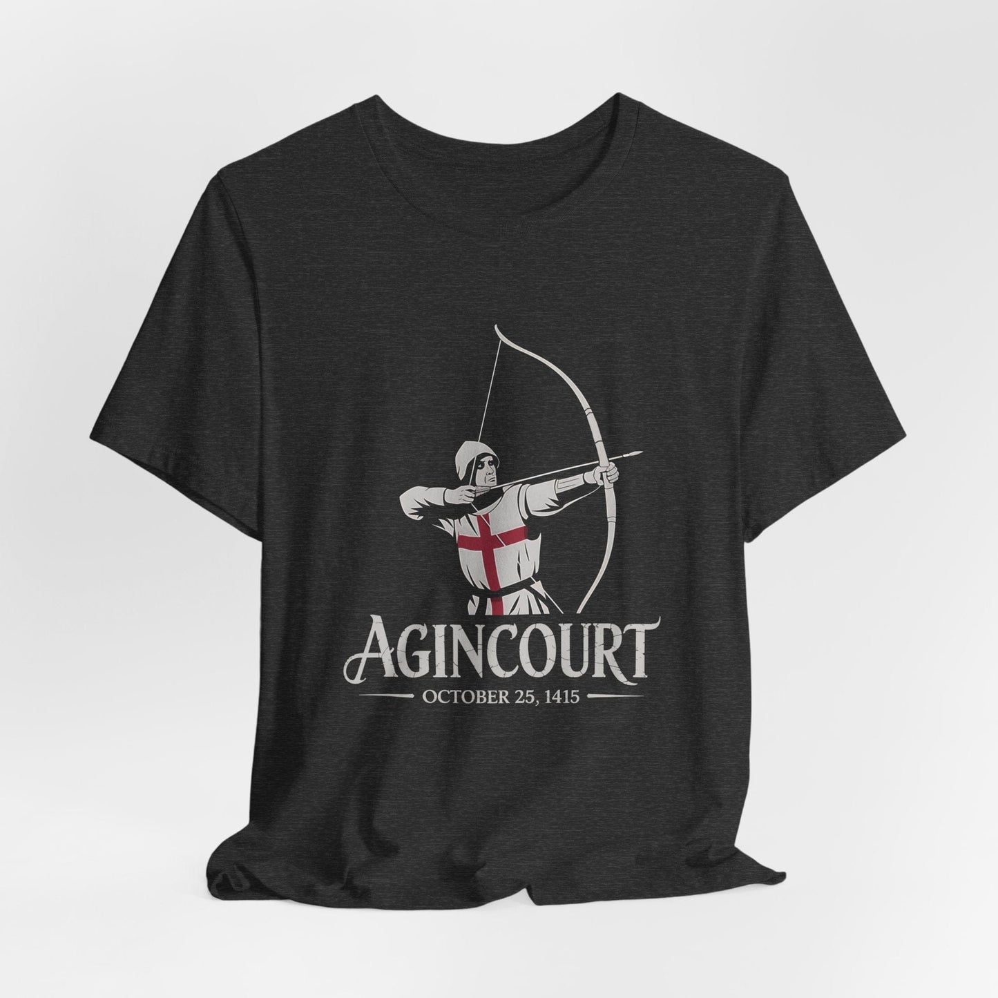 Dark Grey Heather / S Battle of Agincourt T-Shirt